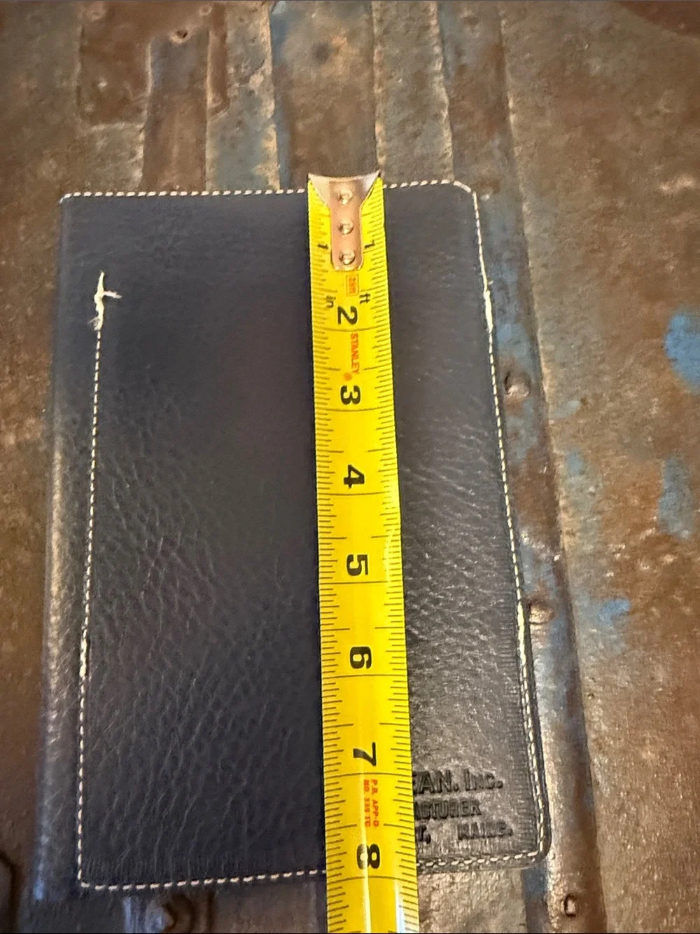 New LL bean unique leather organizer w notepad 📝